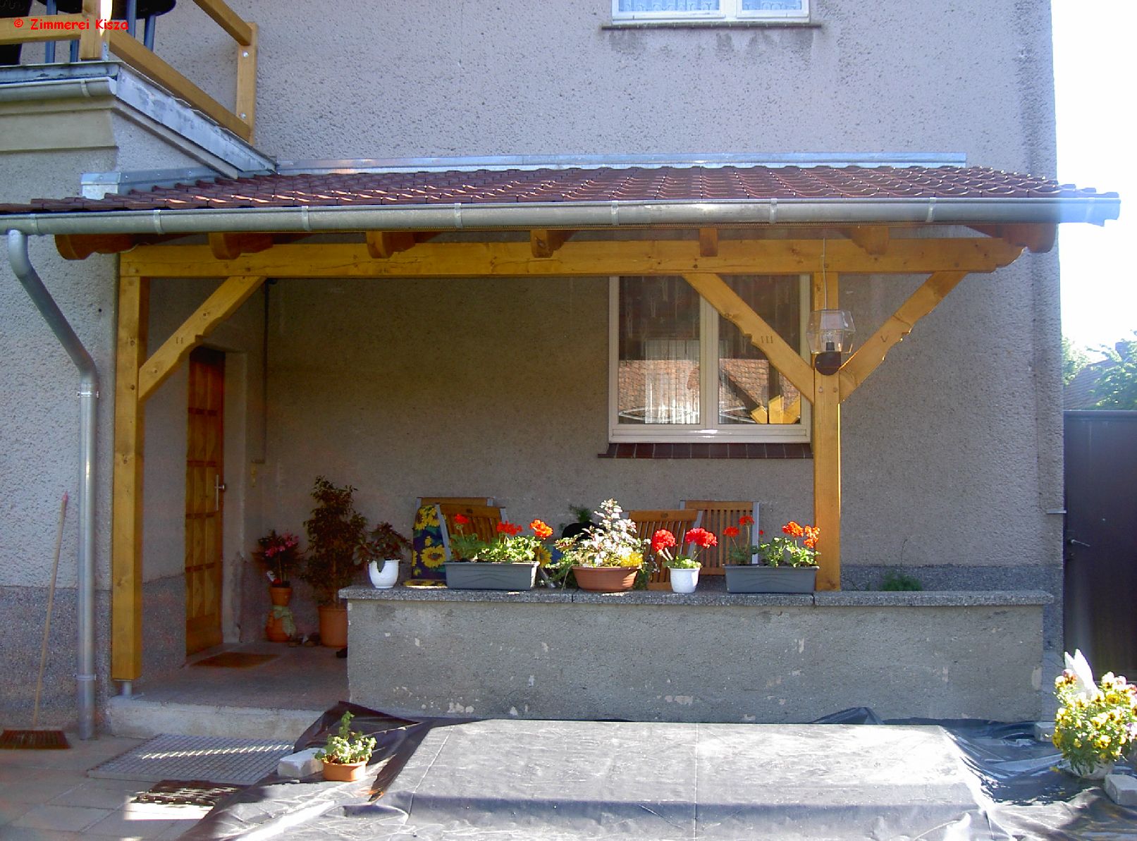 Überdächer - schützen die Haustür